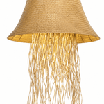 Bali Cascade 28" Natural Rattan Pendant