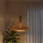 Bali Spin 24" Natural Rattan Pendant
