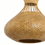Bali Twist 22" Natural Rattan Pendant