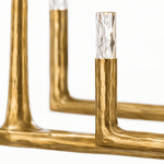 Birch 54" Linear Candlestick Chandelier