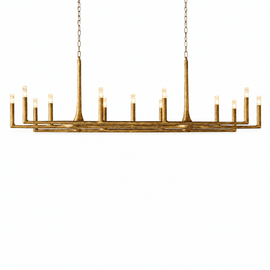 Birch 72 Inch Linear Candlestick Chandelier