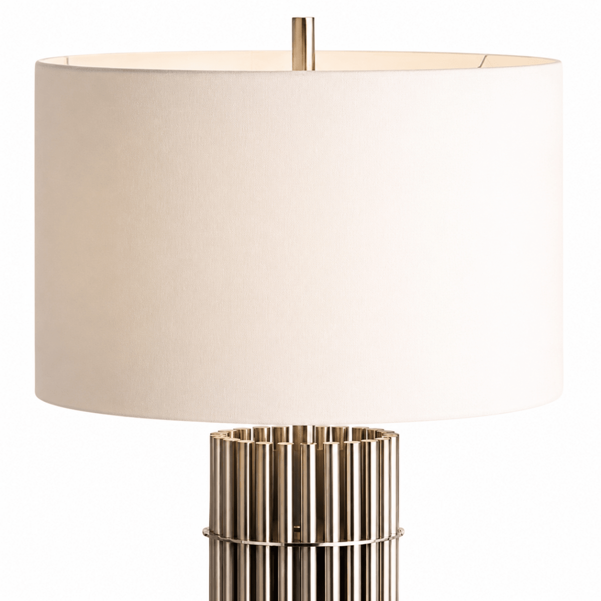 Caliza 28 Inch Chrome Table Lamp