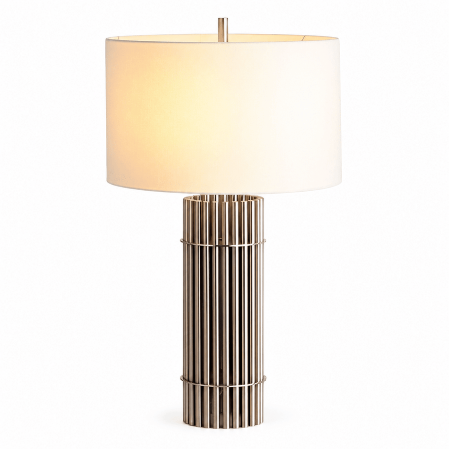 Caliza 28 Inch Chrome Table Lamp