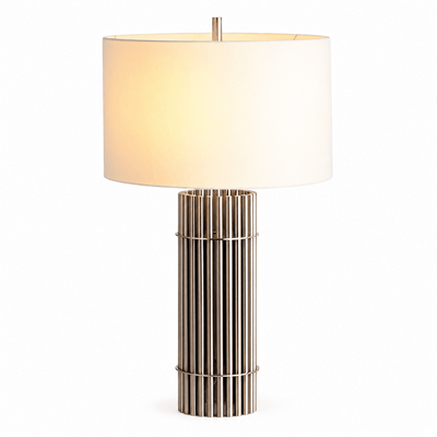 Caliza 28 Inch Chrome Table Lamp