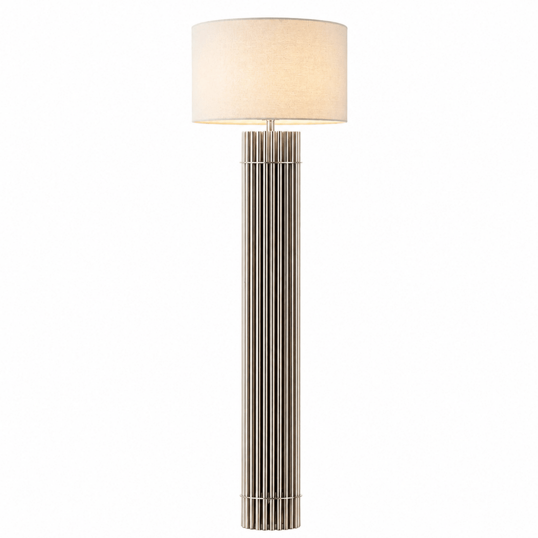 Caliza 63 Inch Chrome Floor Lamp