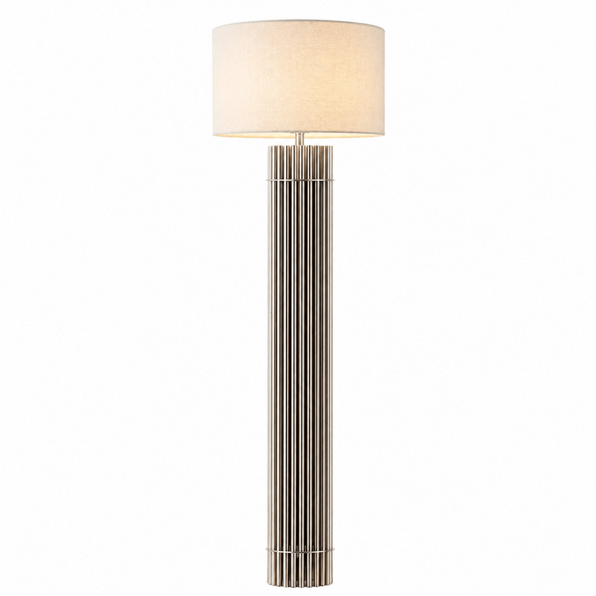 Caliza 63 Inch Chrome Floor Lamp