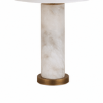 Capri Column Marble Table Lamp