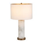 Capri Column Marble Table Lamp