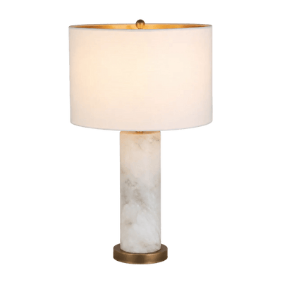 Capri Column Marble Table Lamp