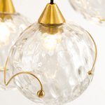 Celina Bronze Minimalist Globe 3 - Light Pendant
