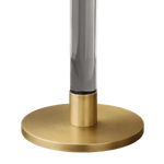 Clario Aged Brass Crystal Table Lamp