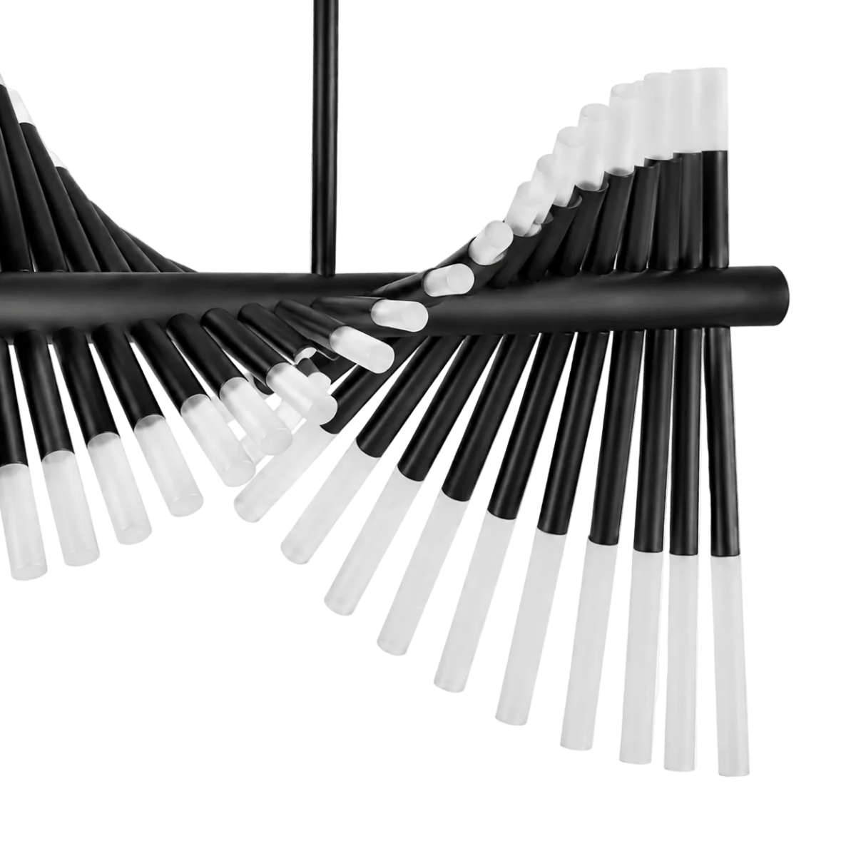Cresendo Helix Black Island LED Chandelier