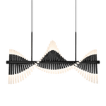 Cresendo Helix Black Island LED Chandelier