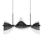 Cresendo Helix Black Island LED Chandelier