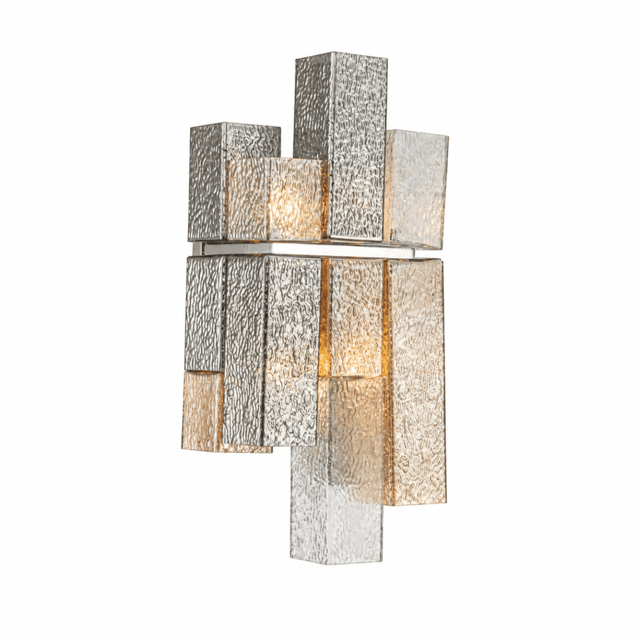 Cubist 2-Light Wall Sconce