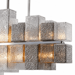 Cubist 48 Inch Linear Glass Chandelier