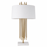 Delphine 32 Inch Iron Table Lamp