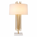 Delphine 32 Inch Iron Table Lamp