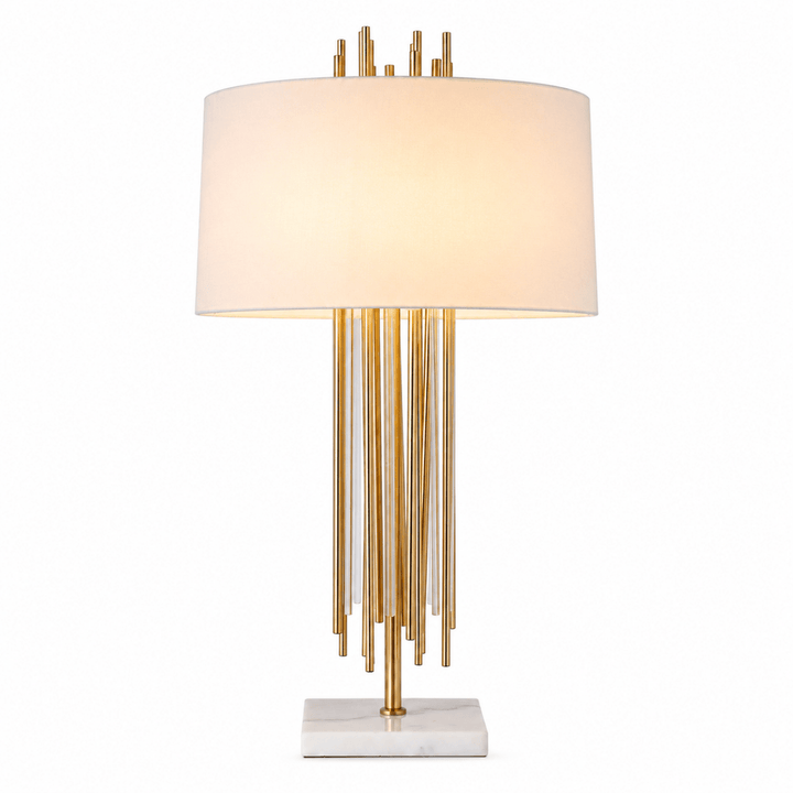 Delphine 32 Inch Iron Table Lamp