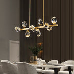 Driftline Smoky 47" Sputnik Linear Chandelier