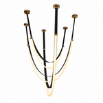 Elantra Black LED Chandelier