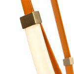 Elantra Saddle Brown LED Chandelier