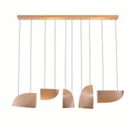 Elarra Geometric Linear LED Chandelier