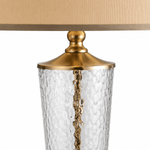 Eloise 33 Inch Glass Table Lamp