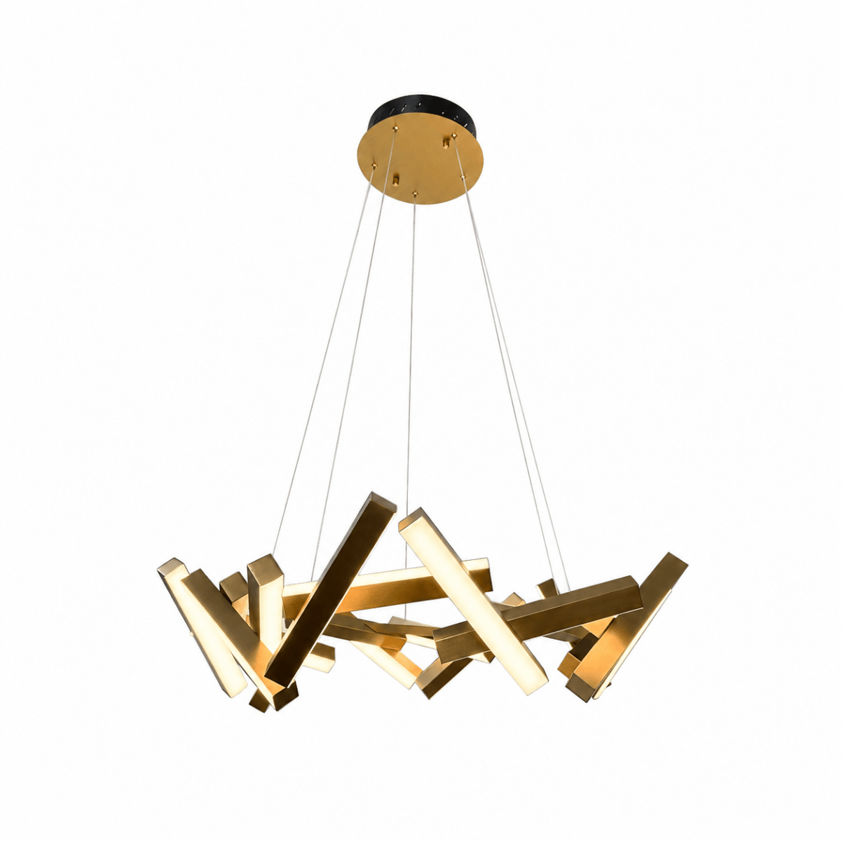 Erratic Forms Sputnik LED Chandelier