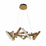 Erratic Forms Sputnik LED Chandelier