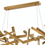 Erratic Forms Sputnik Linear LED Chandelier