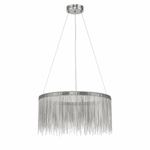 Fringe Noir 24" Tassel LED Round Chandelier