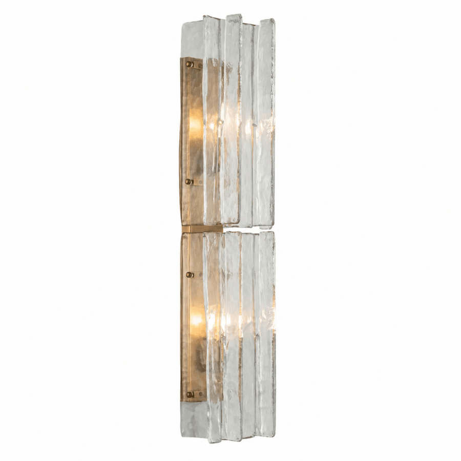 Glacier Ice Lattice Wall Sconce