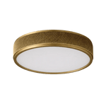 Griden Aged Brass LED Flush Mount