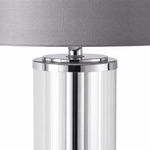 Halloway 30 Inch Chrome Table Lamp