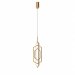 Hexa Verge Hexagon LED Pendant