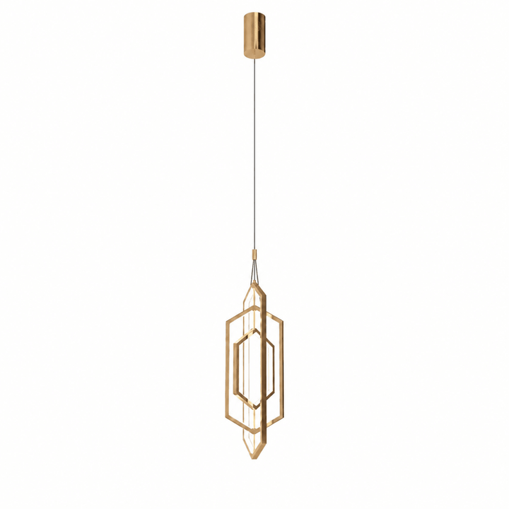 Hexa Verge Hexagon LED Pendant