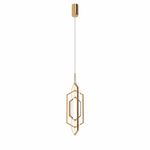 Hexa Verge Hexagon LED Pendant