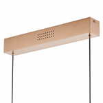 Hexa Verge Hexagon Linear LED Chandelier