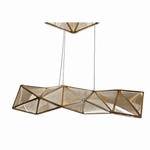 Kintsu 47" Linear LED Chandelier