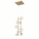Lucent 105 Inch Tiered Globe Chandelier