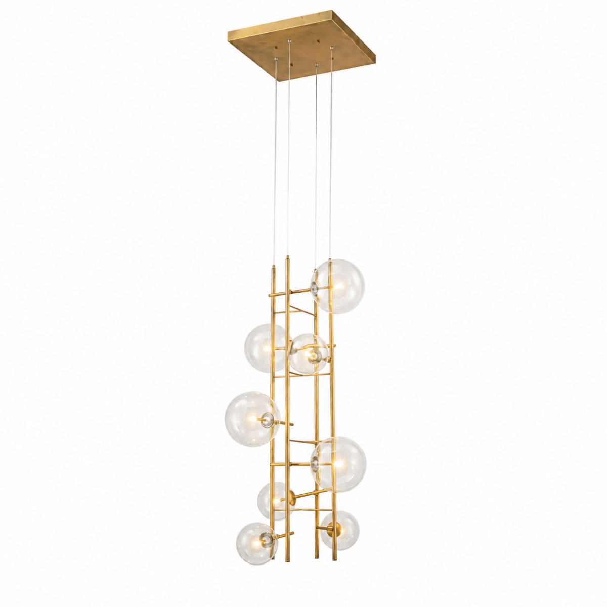 Lucent 105 Inch Tiered Globe Chandelier