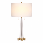Lucent 30 Inch Crystal Table Lamp