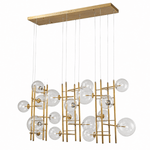 Lucent 58 Inch 18 - Globe Sputnik Chandelier