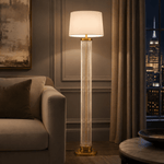 Lucent Reed Crystal Column Floor Lamp