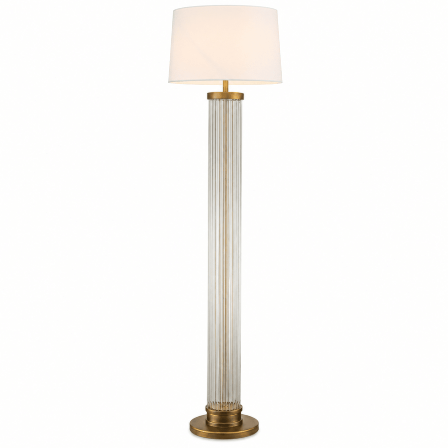 Lucent Reed Crystal Column Floor Lamp