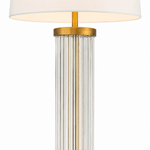 Lucent Reed Crystal Column Floor Lamp