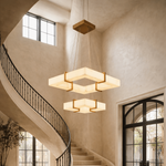 Lunexa Frame 2 - Tier Parallel LED Chandelier