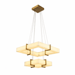 Lunexa Frame 2 - Tier Parallel LED Chandelier