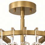 Lustra Link 36" Tiered Round Chandelier
